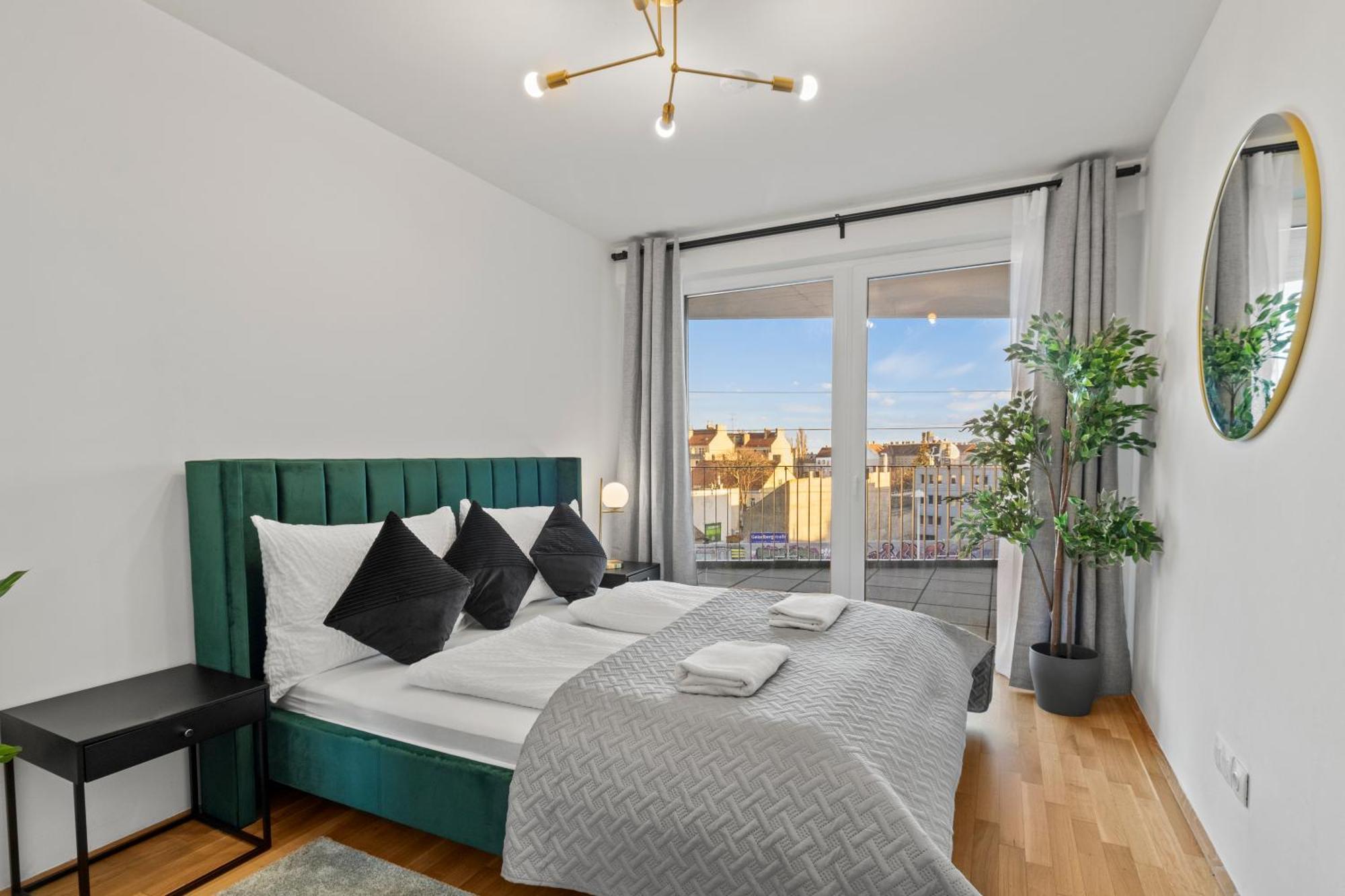 Balcony Apartment I 50 M² I Near City Center Bécs Kültér fotó