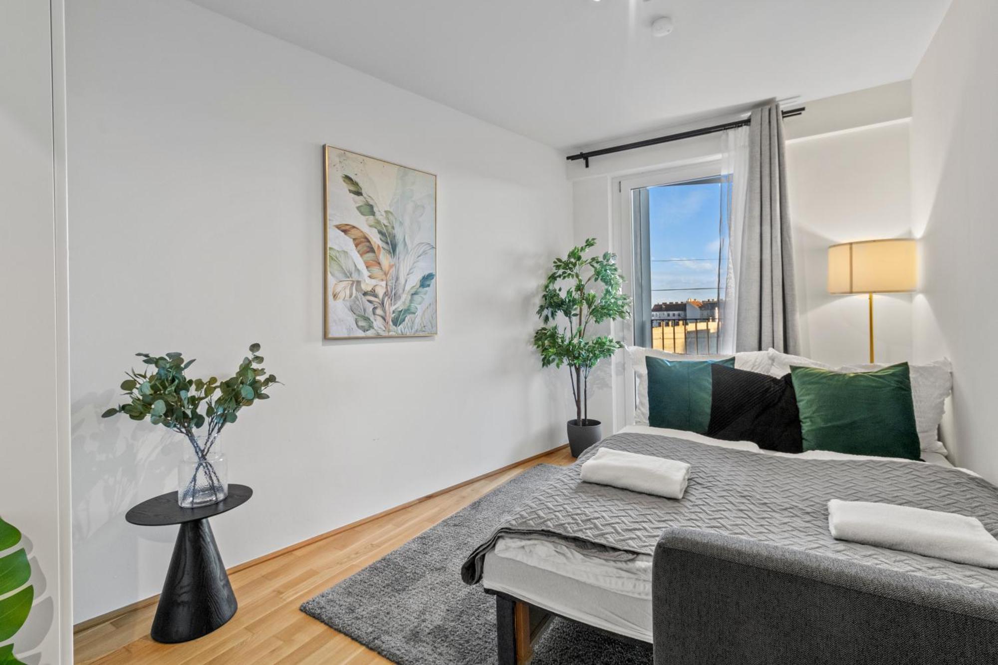 Balcony Apartment I 50 M² I Near City Center Bécs Kültér fotó