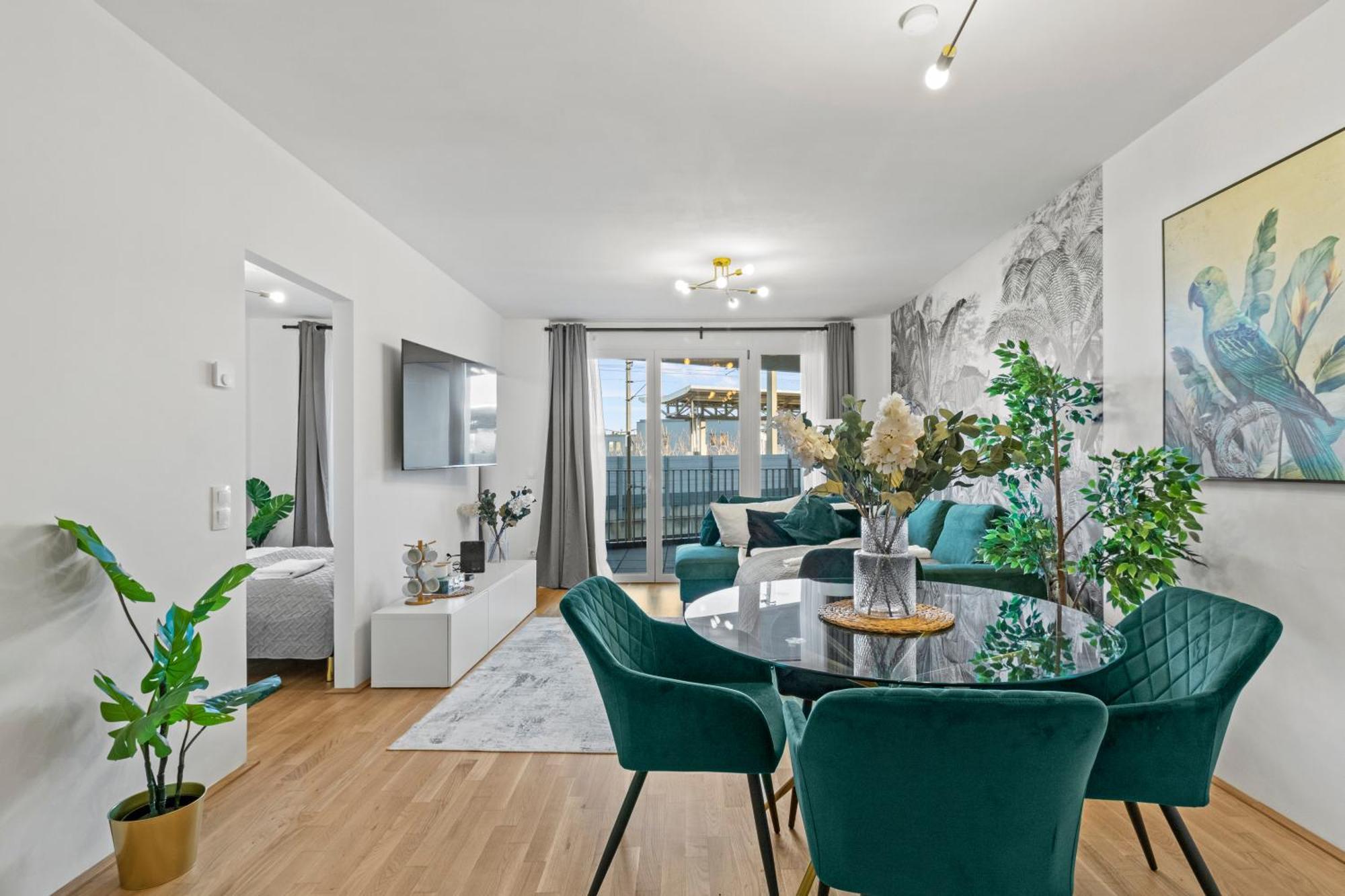 Balcony Apartment I 50 M² I Near City Center Bécs Kültér fotó
