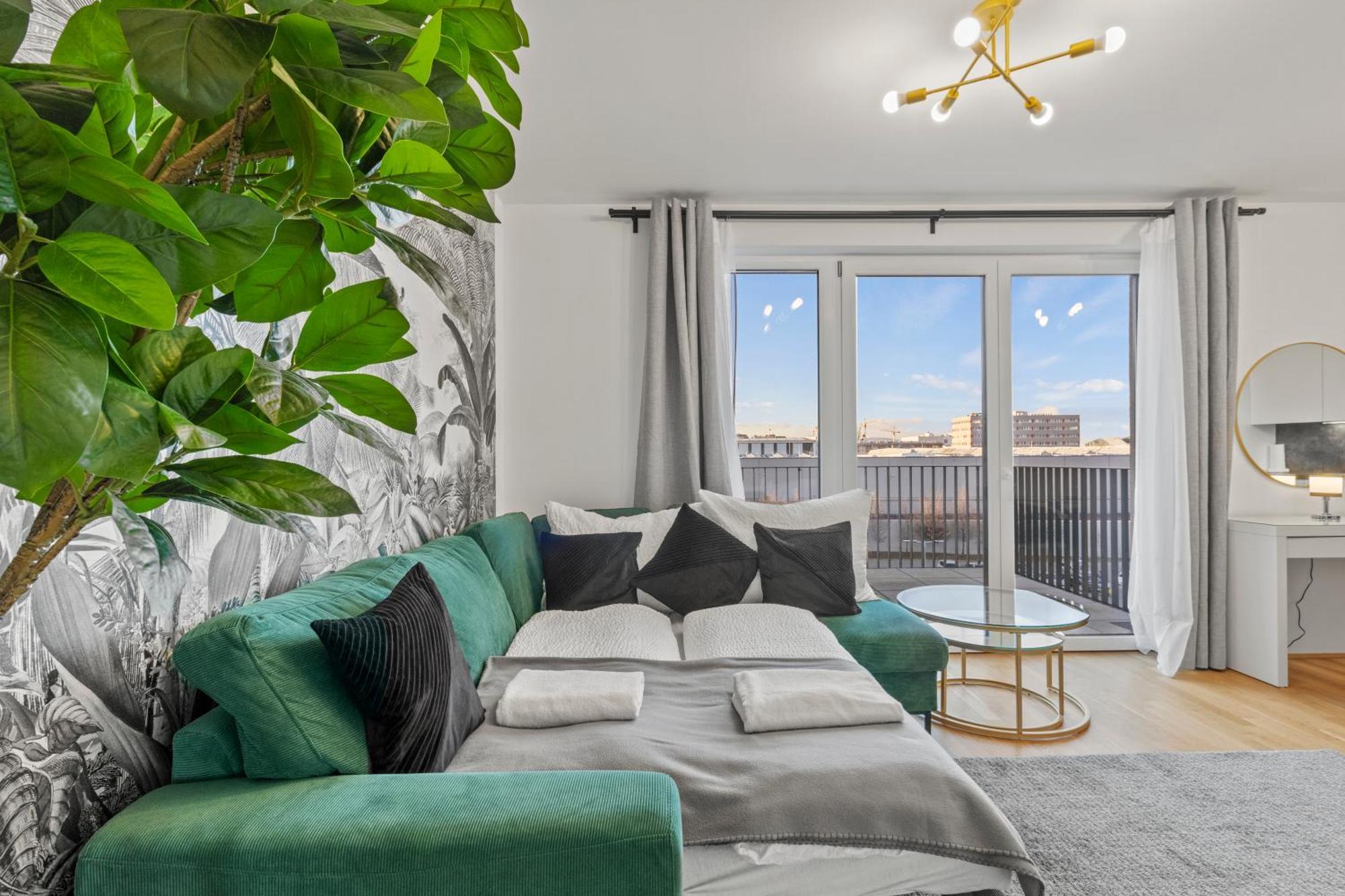 Balcony Apartment I 50 M² I Near City Center Bécs Kültér fotó