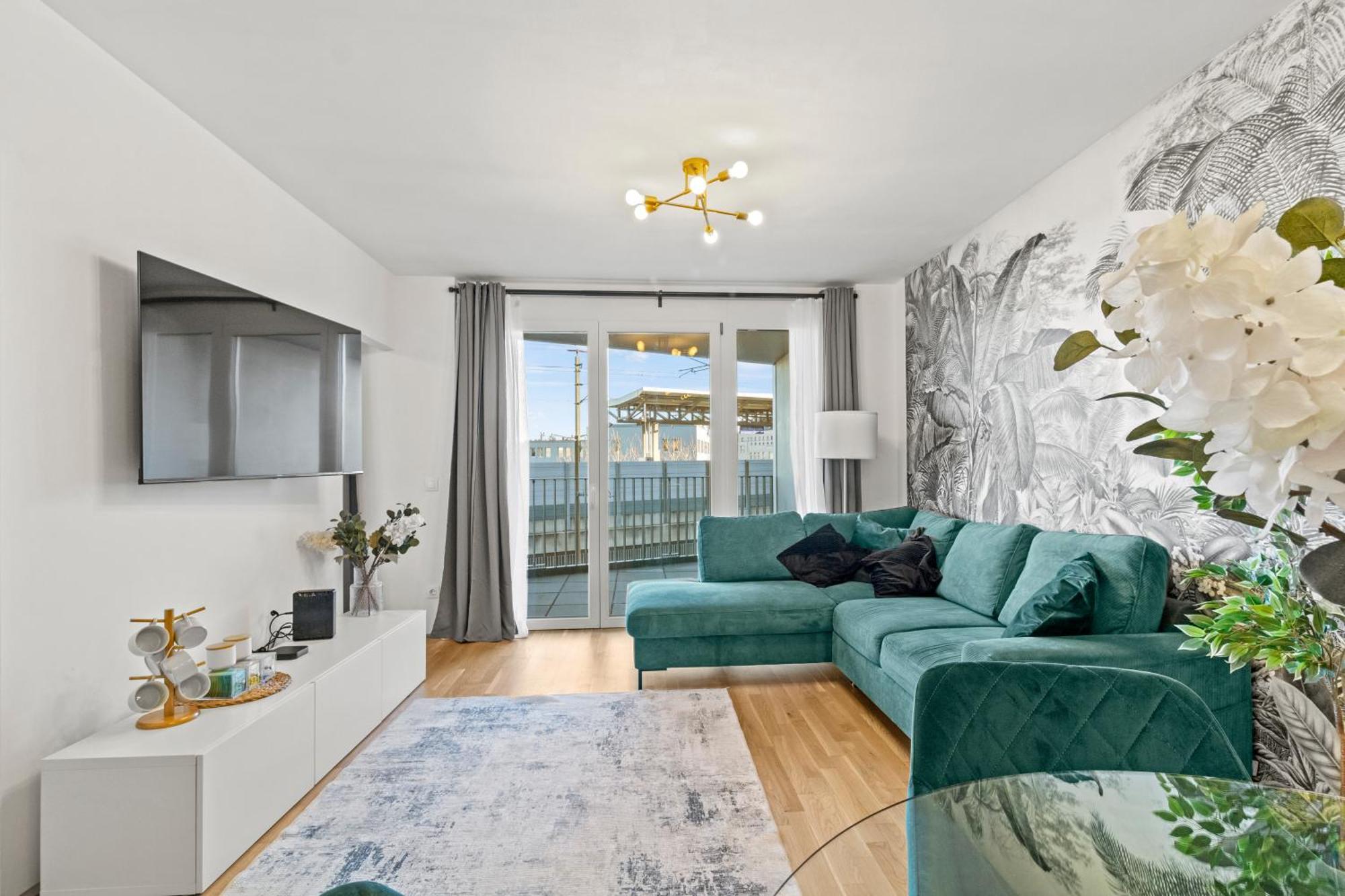 Balcony Apartment I 50 M² I Near City Center Bécs Kültér fotó