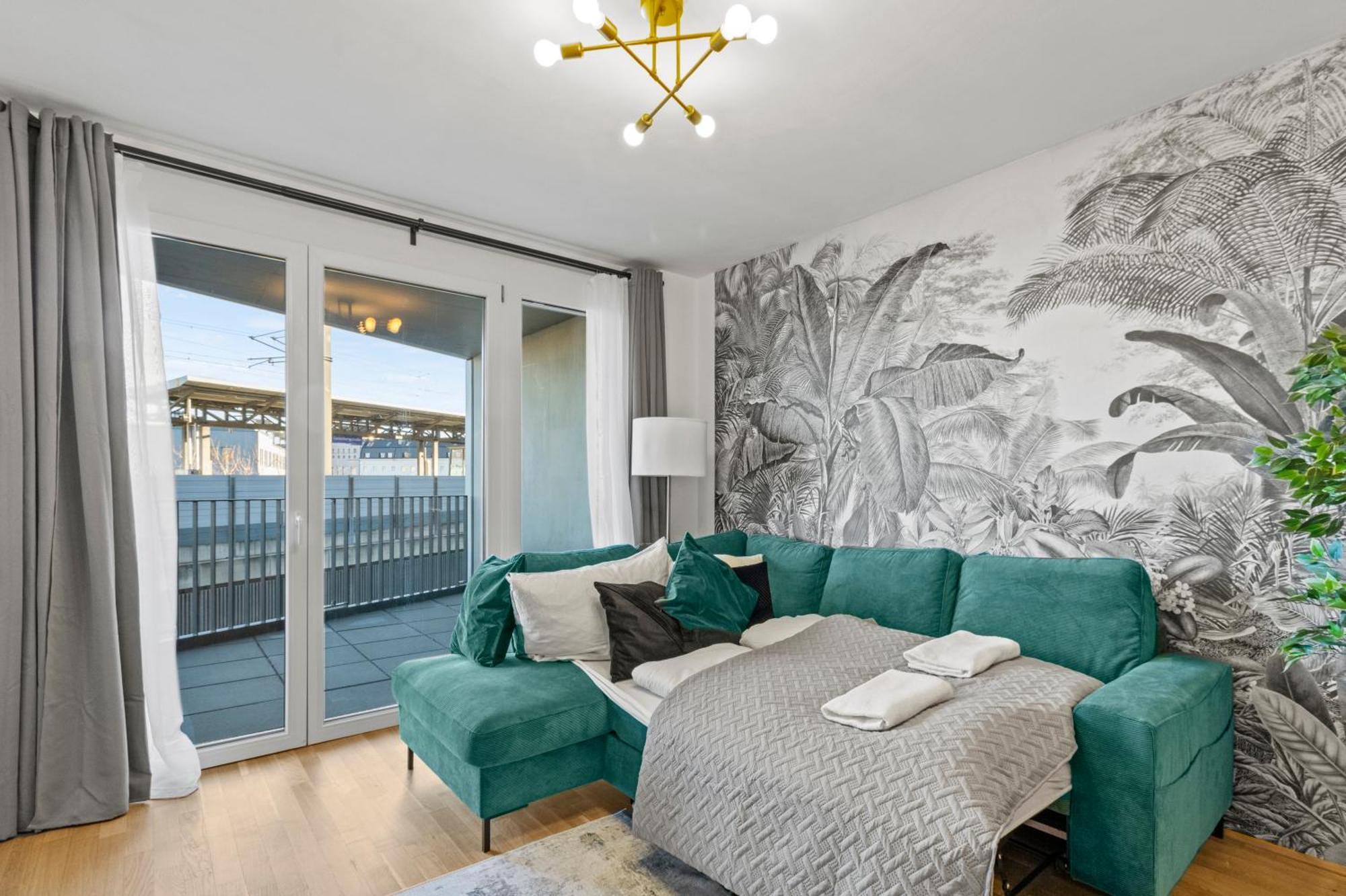 Balcony Apartment I 50 M² I Near City Center Bécs Kültér fotó