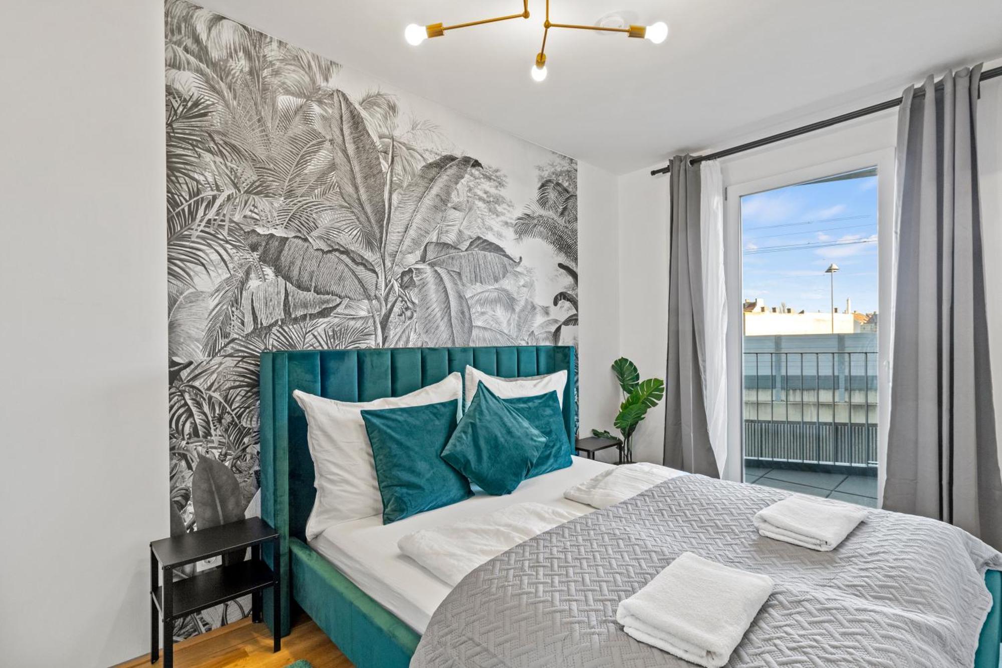 Balcony Apartment I 50 M² I Near City Center Bécs Kültér fotó